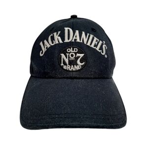 Jack Daniel's Old No 7 Brand Black Baseball Hat/Cap